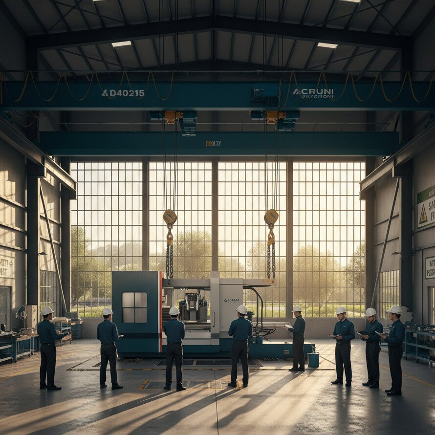 relocacao-planta-industrial-maquina-cnc-guindastes